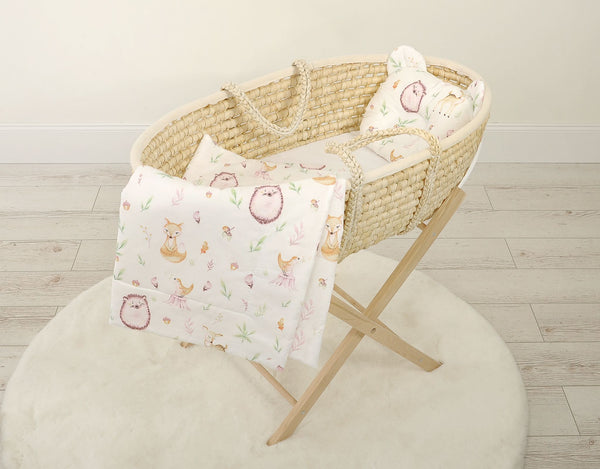 Babydecke und Kissen – Baumwolle – Teddybär – Forest Softness
