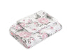 Newborn vuodevaatesetti 2-kpl 75x100cm - Romantic peonies