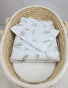 Newborn vuodevaatesetti 2-kpl 75x100cm - gooses
