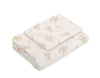 Newborn vuodevaatesetti 2-kpl 75x100cm - rainbow beige bear