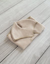 Steckenpferd-Decke und -Ohrenschützer A4 – Beige