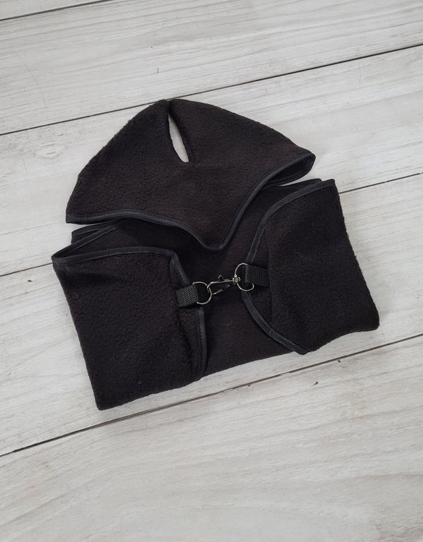 Hobby Horse Decke und Ohrenhauben A3 – Schwarz