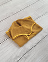 Steckenpferddecken und Ohrenschützer A3 - Honey Yellow