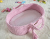 Puppenwagen Moseskorb - Rosa