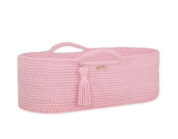 Moseskorb - Baumwolle - Rosa