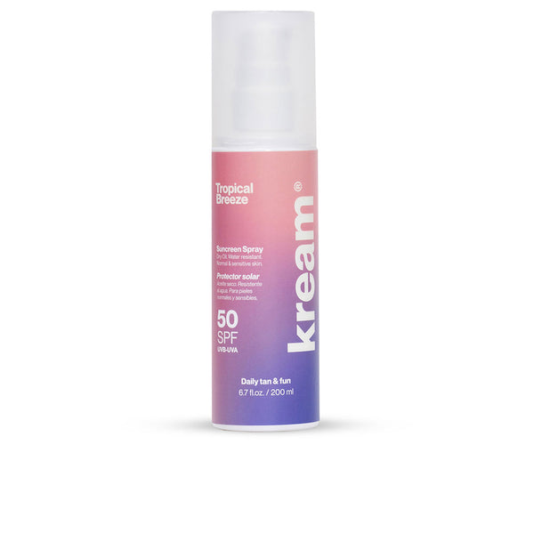 Kream Tropical breeze kuivaöljy spf50+ 200 ml | Vuodevaatteet.fi