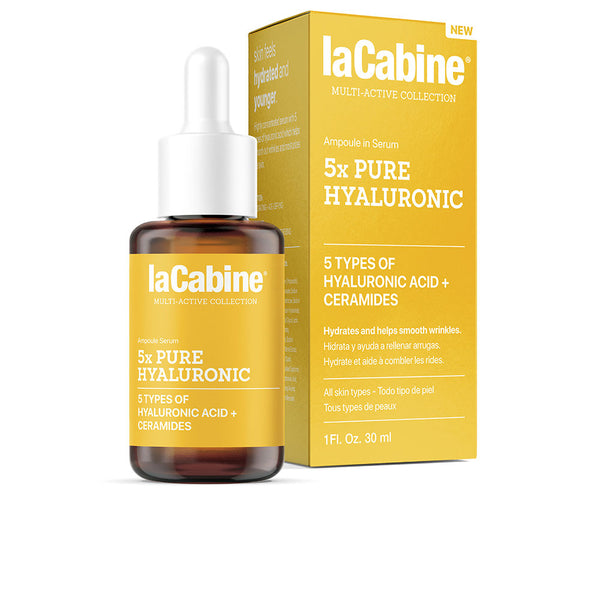 La Cabine 5× Pure Hyaluronic seerumi – viiden hyaluronihapon teho | Vuodevaatteet.fi