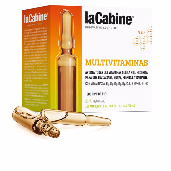 La Cabine Multi Vitamiini ampullit – A‑, B‑, C‑, E‑, F‑, H‑, PP‑vitamiinit | Vuodevaatteet.fi