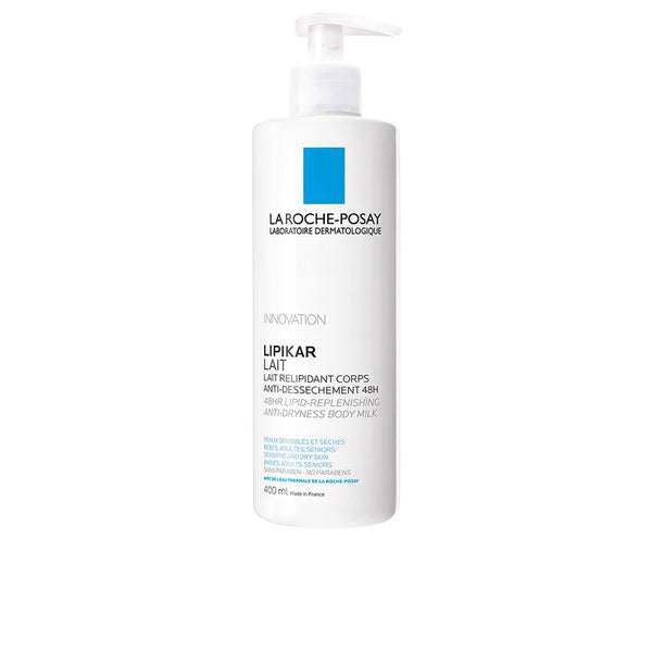 La Roche Posay Lipikar Lait 48h kosteuttava vartalovoide kuivalle iholle 400 ml | Vuodevaatteet.fi
