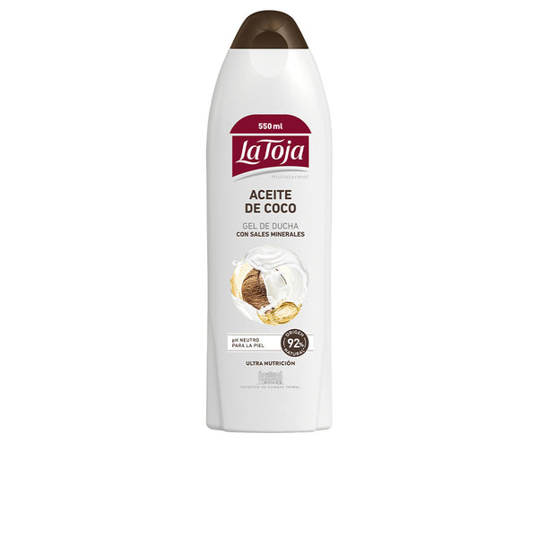 La Toja Aceite coco suihkugeeli-voide 550 ml | Vuodevaatteet.fi