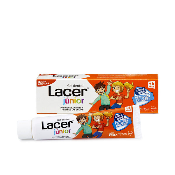 Lacer Junior Gel Dental Fresa 75 Ml | Vuodevaatteet.fi