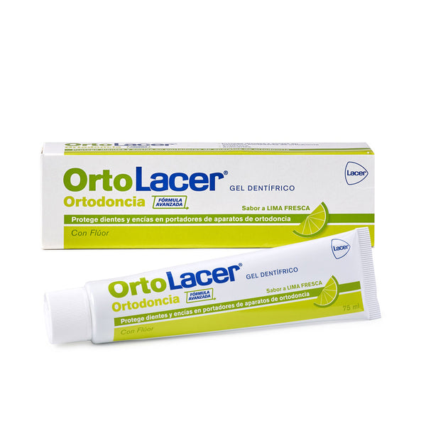 Lacer Ortolacer hammastahna gel limetti 75 ml | Vuodevaatteet.fi
