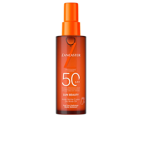 Lancaster Kehon Kuiva Öljy Aurinko Kauneus Spf50 150 Ml | Vuodevaatteet.fi