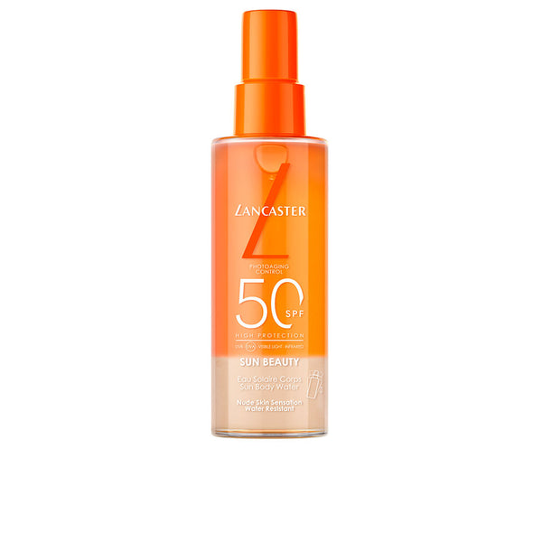 Lancaster Sun Beauty Solar Body Water Spf50 150 Ml | Vuodevaatteet.fi