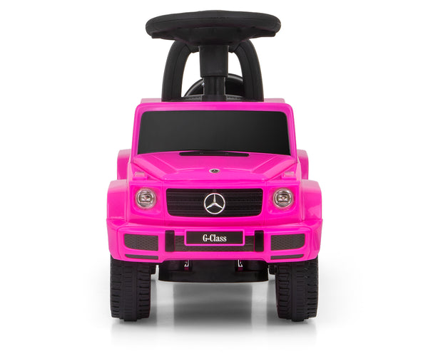 Lasten potkuauto Mercedes G350D Pinkki S - Vuodevaatteet.fi