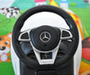 Lasten sähköauto Mercedes-Amg C63 Coupe Valkoinen - Vuodevaatteet.fi