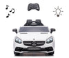 Lasten sähköauto Mercedes-Benz Slc Valkoinen - Vuodevaatteet.fi