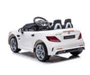 Lasten sähköauto Mercedes-Benz Slc Valkoinen - Vuodevaatteet.fi