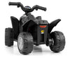 Lasten sähkömönkijä - Quad Honda Atv Musta - Vuodevaatteet.fi