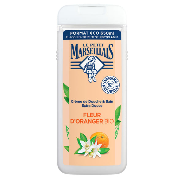 Le Petit Marseillais Orange Blossom Bath Gel 650 Ml | Vuodevaatteet.fi