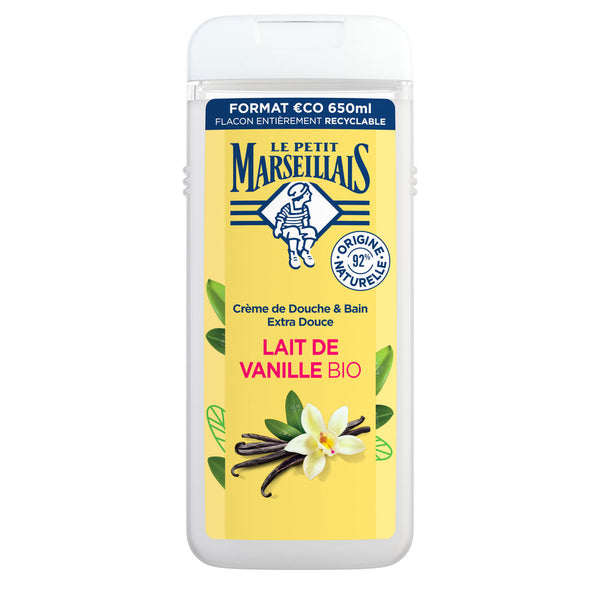 Le Petit Marseillais Vanilla Milk Bath Gel 650 Ml | Vuodevaatteet.fi