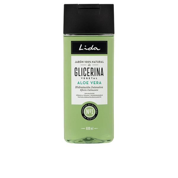 Lida Jabón 100% natural glyseriini ja aloe vera 600 ml | Vuodevaatteet.fi