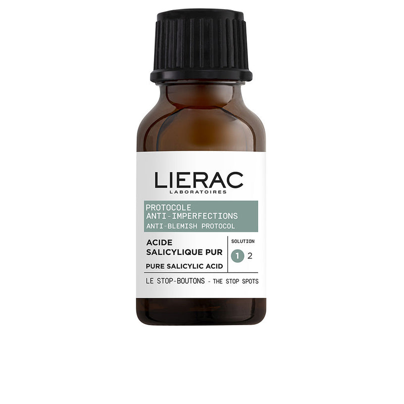 Lierac Anti Imperfections Protocol Stop Pimples Pure Salicylic Acid 15 Ml | Vuodevaatteet.fi