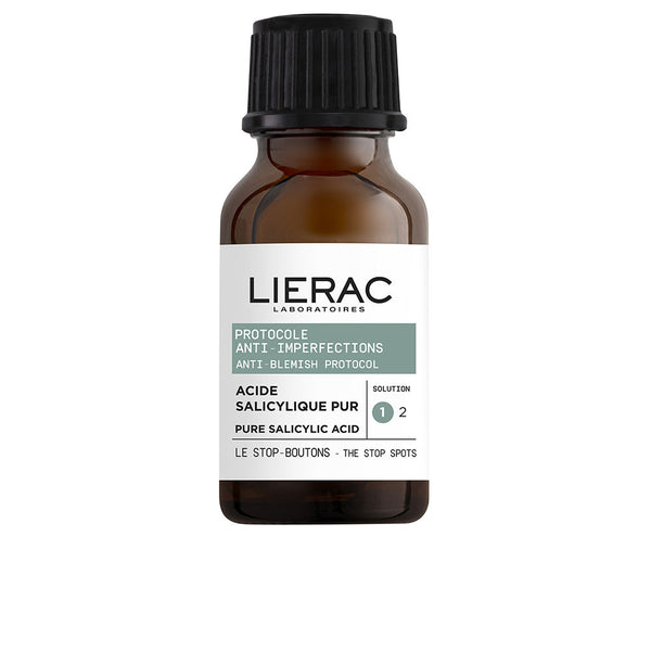 Lierac Anti Imperfections Protocol Stop Pimples Pure Salicylic Acid 15 Ml | Vuodevaatteet.fi
