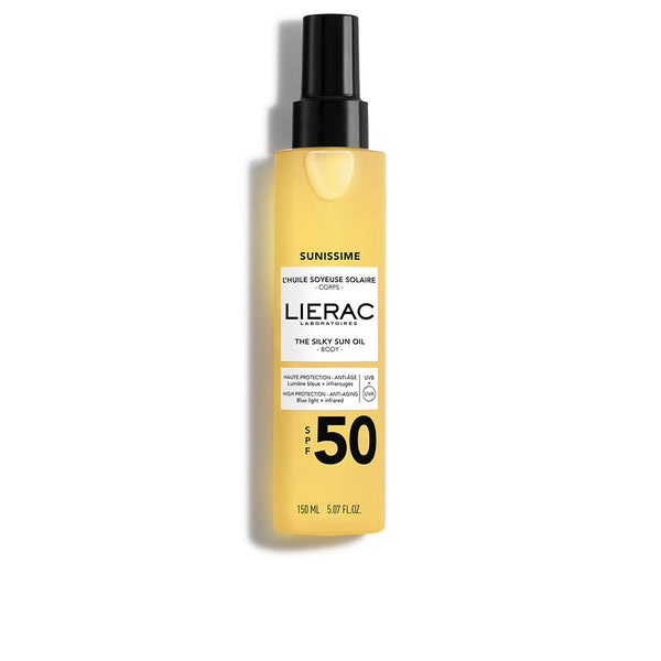 Lierac Sunissime Silky Sun Oil Spf50 150 Ml | Vuodevaatteet.fi