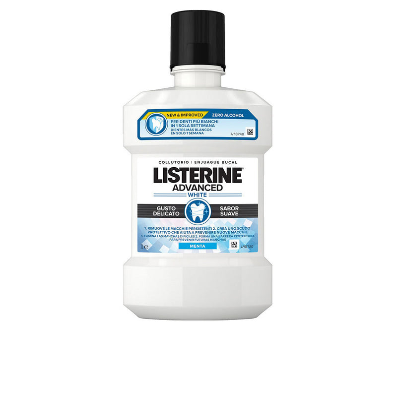 Listerine Advanced Whitening Mouthwash 1000 Ml | Vuodevaatteet.fi