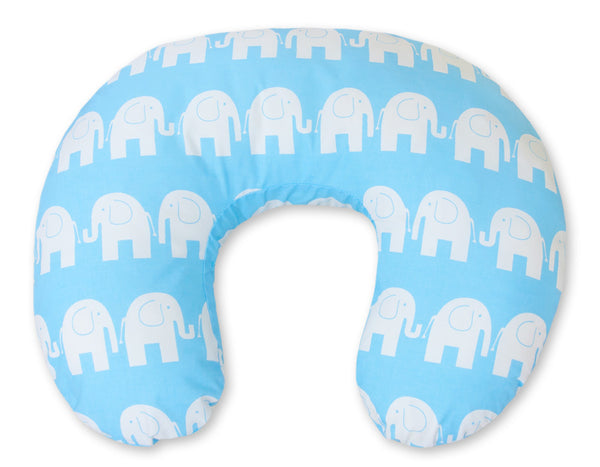 Multifunktionales ergonomisches Stillkissen - Elephants blue