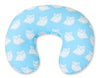 Mehrzweckiges, ergonomisches Stillkissen – Eulen blau