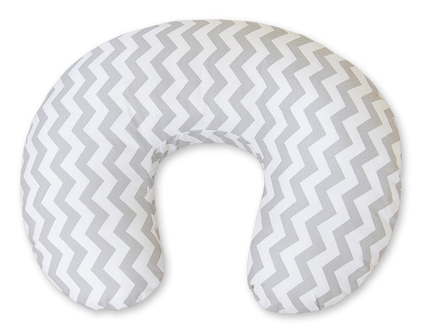 Monikäyttöinen ergonominen imetystyyny - chevron grey