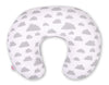 Monikäyttöinen ergonominen imetystyyny - clouds gray