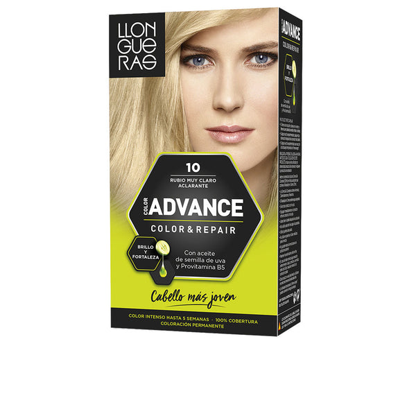 Llongueras Color advance #10-erittäin vaalea kirkastava rubio 1 u | Vuodevaatteet.fi