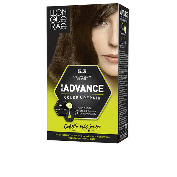 Llongueras Color advance #5,3 vaalea kultainen kastanja 1 kpl | Vuodevaatteet.fi