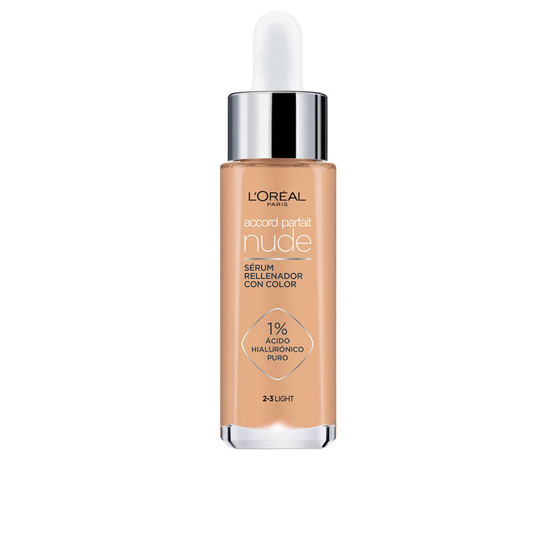 L'Oréal Paris Accord parfait nude -seerumi värillä #2-3 30 ml | Vuodevaatteet.fi