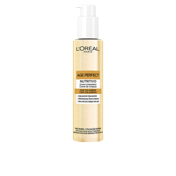 L'Oréal Paris Age Perfect Collagen Cleansing Cream 150 Ml | Vuodevaatteet.fi