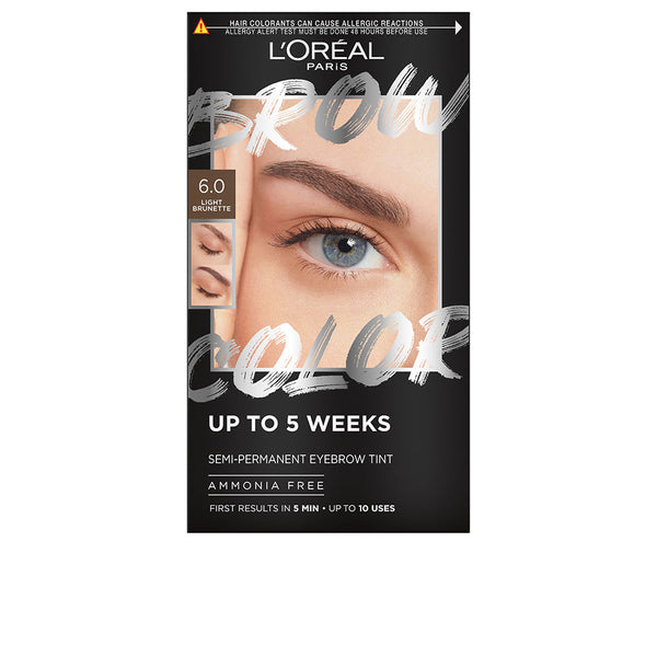L'Oréal Paris Brow color kulmakarvojen sävytys #6.0-light brunette 4 u | Vuodevaatteet.fi