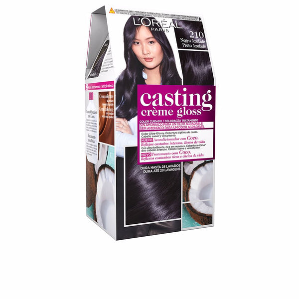 L'Oréal Paris Casting creme gloss #210-sinisävyinen musta 180 ml | Vuodevaatteet.fi