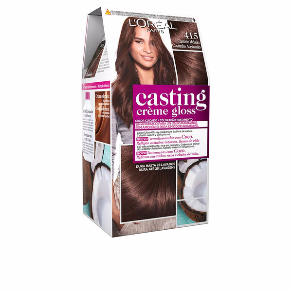 L'Oréal Paris Casting creme gloss #415-jääkastanja 180 ml | Vuodevaatteet.fi