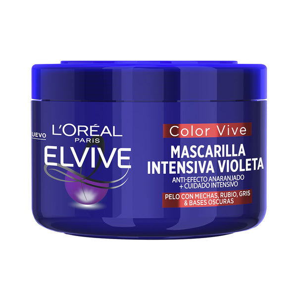 L'Oréal Paris Elvive color-vive violeta intensiivinen naamio 250 ml | Vuodevaatteet.fi