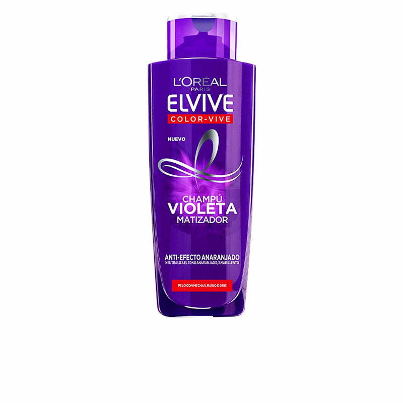 L'Oréal Paris Elvive color-vive violeta sävyttävä shampoo 200 ml | Vuodevaatteet.fi