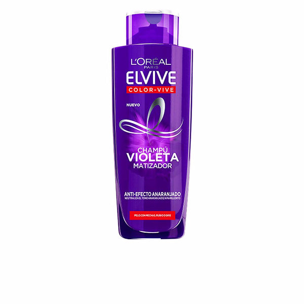 L'Oréal Paris Elvive color-vive violeta sävyttävä shampoo 200 ml | Vuodevaatteet.fi
