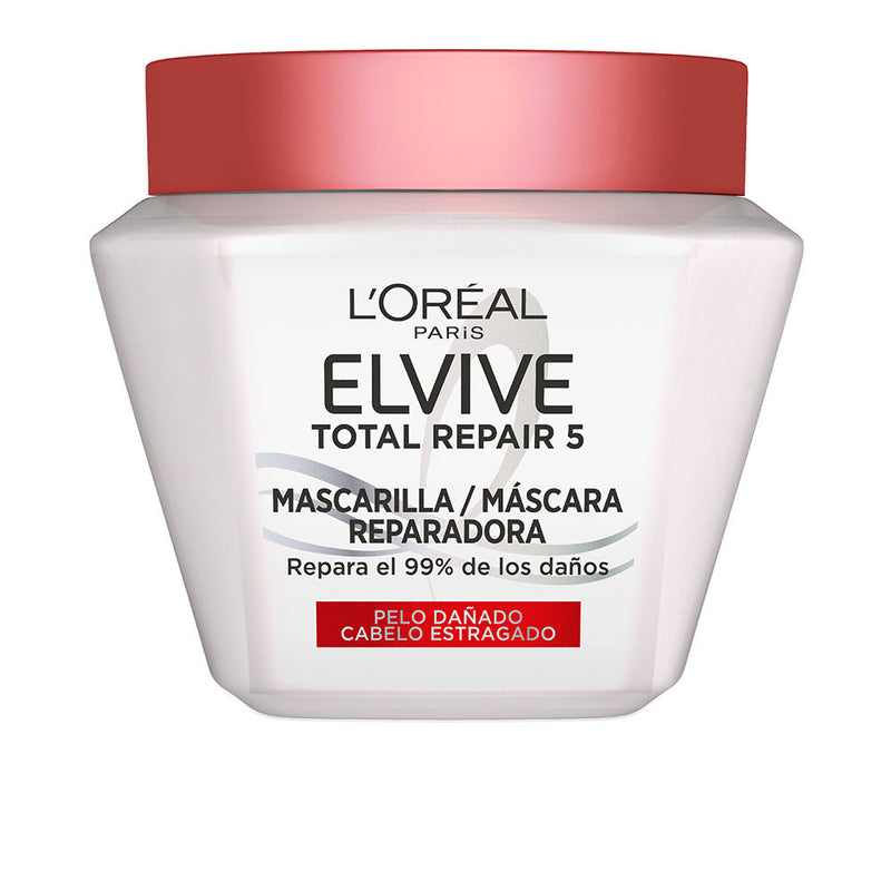 L'Oréal Paris Elviven Total Repair 5 Hiusnaamio 300 ml | Vuodevaatteet.fi