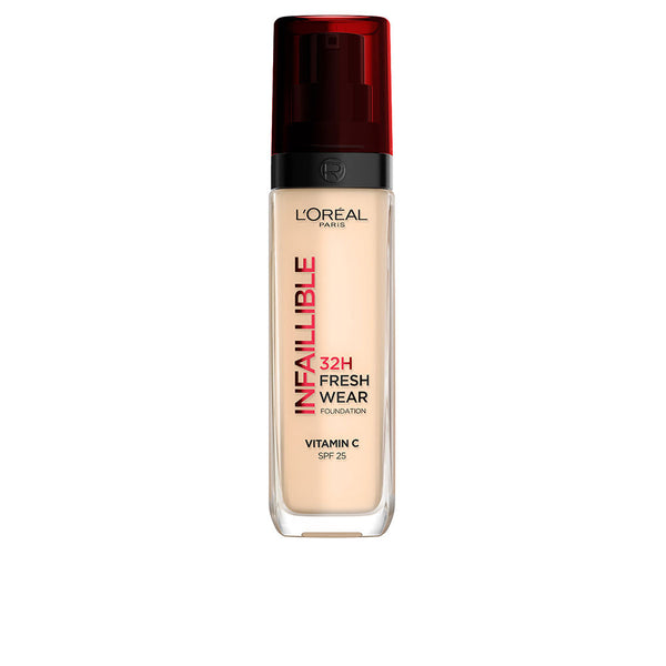 L'Oréal Paris Infaillible 32h fresh wear meikki spf25 #015-porcelain 30 ml | Vuodevaatteet.fi
