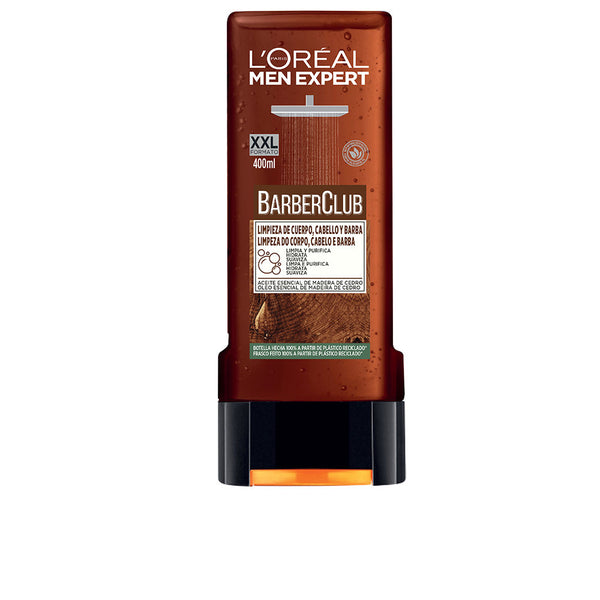L'Oréal Paris Men expert barber club suihkugeeli eteerinen öljy 400 ml | Vuodevaatteet.fi