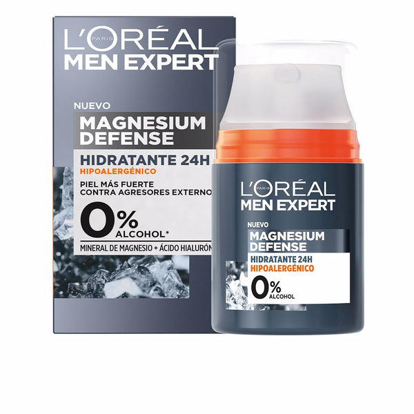 L'Oréal Paris Men expert magnesium defense kosteuttava 24 h 50 ml. | Vuodevaatteet.fi