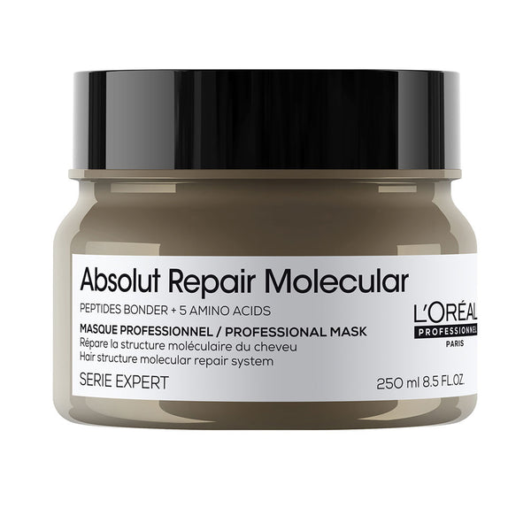 L'Oréal Professionnel Paris Absolut Repair Molecular Hiusnaamio Vaurioituneille Hiuksille 250 ml | Vuodevaatteet.fi