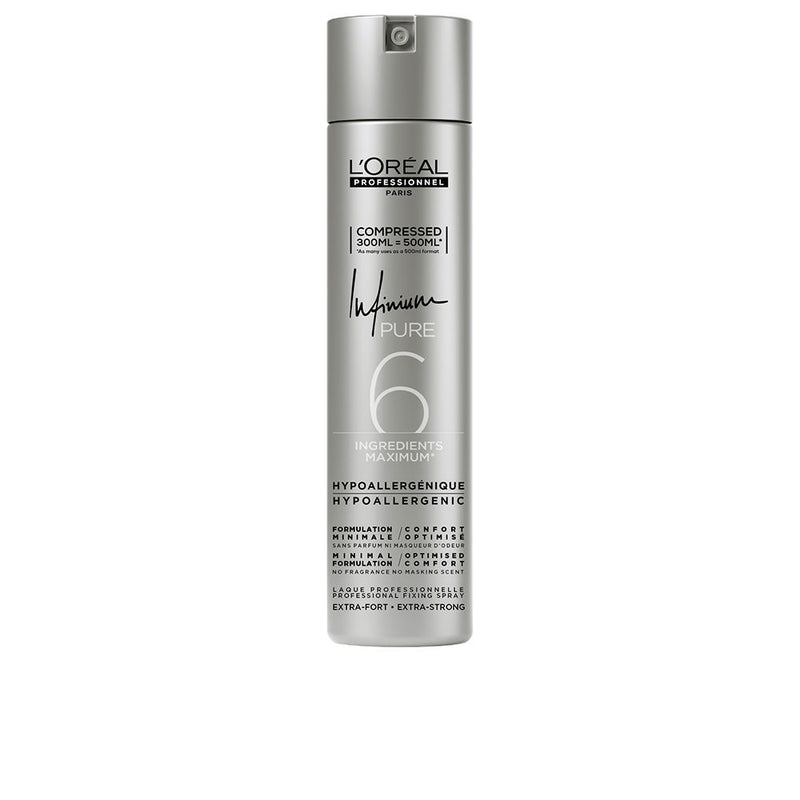 L'Oréal Professionnel Paris Infinium Pure Extra Strong Hairspray 300 Ml | Vuodevaatteet.fi